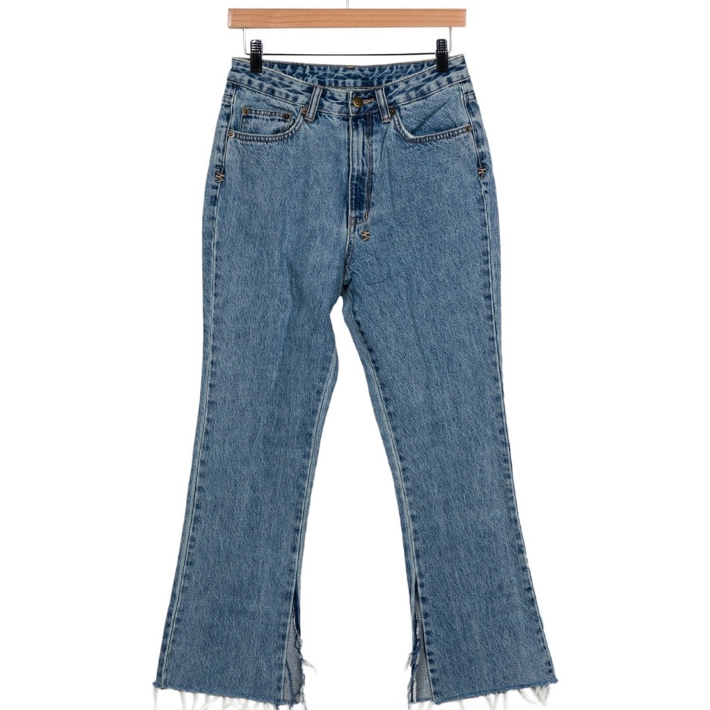 Ksubi High Rise Wide Leg Jeans
